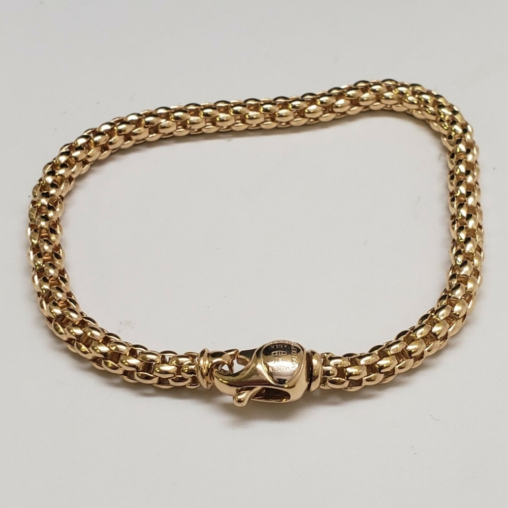 18K yellow gold bracelet FOPE